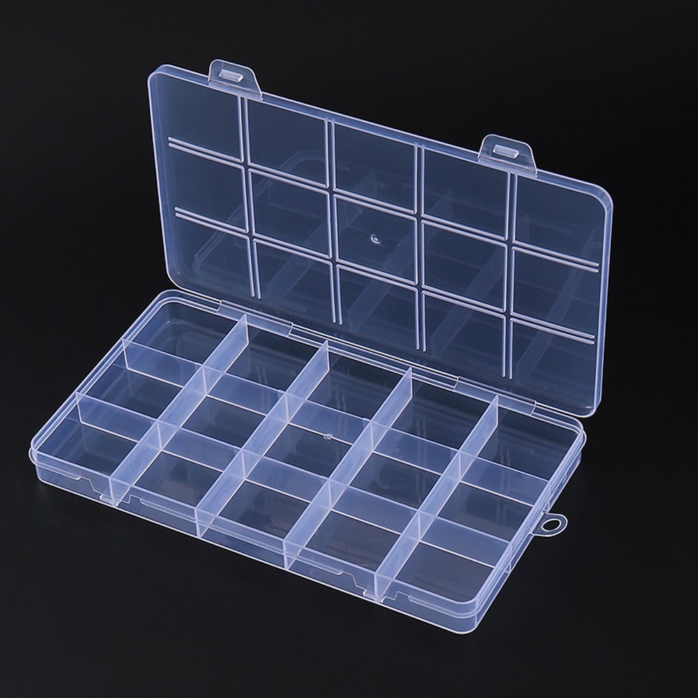 Premium Transparent Storage Box For Jewelry Makeup Accessories 2