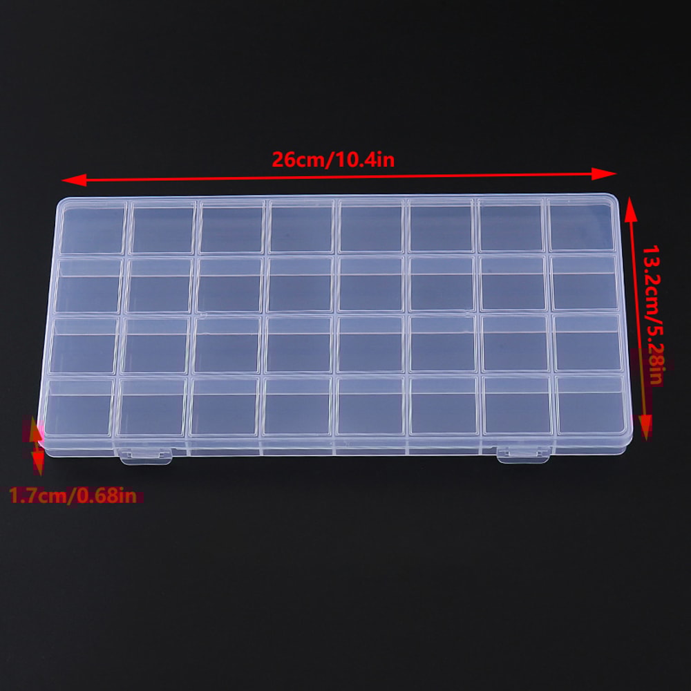 Premium Transparent Storage Box For Jewelry Makeup Accessories 3