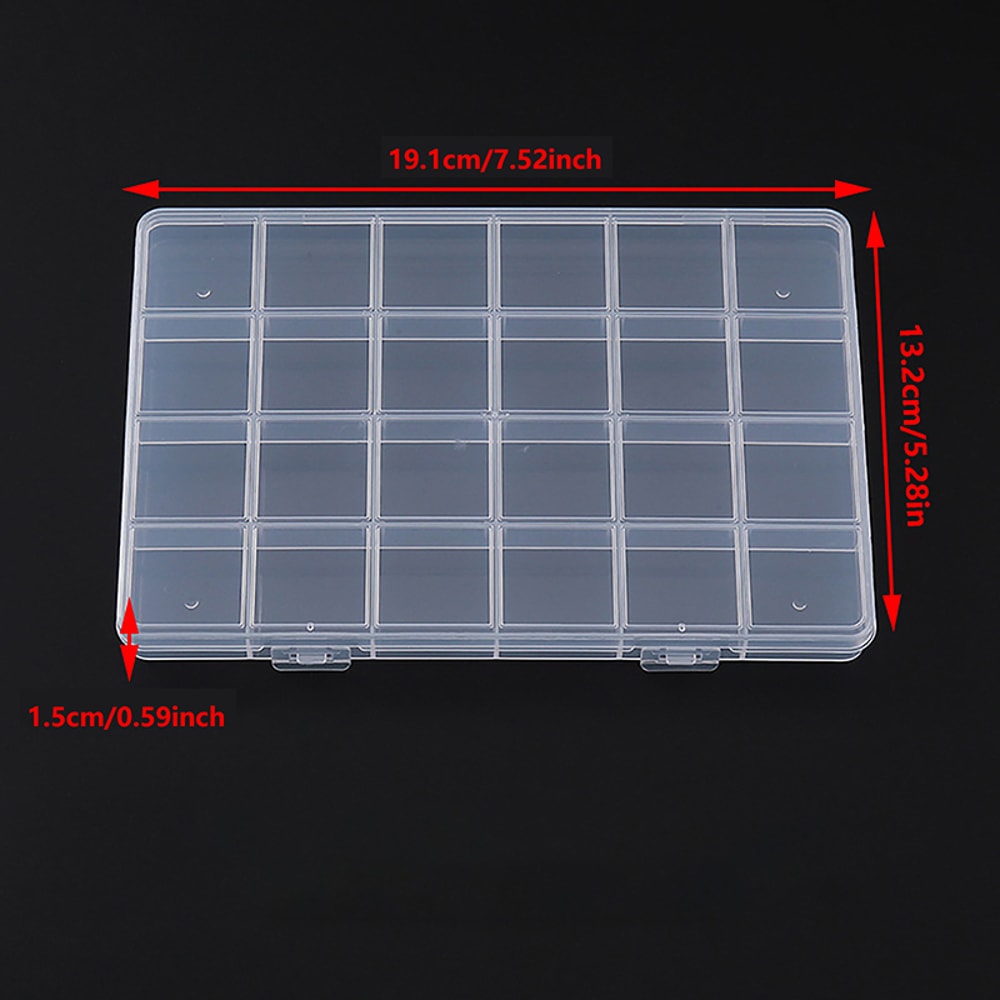Premium Transparent Storage Box For Jewelry Makeup Accessories 6