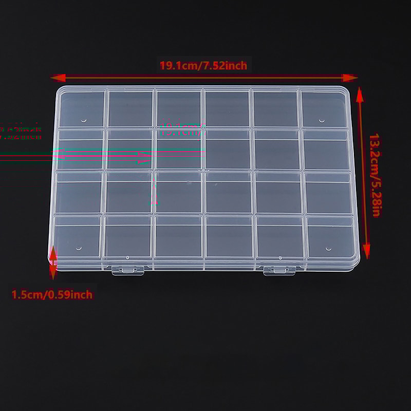 Premium Transparent Storage Box For Jewelry Makeup Accessories 6
