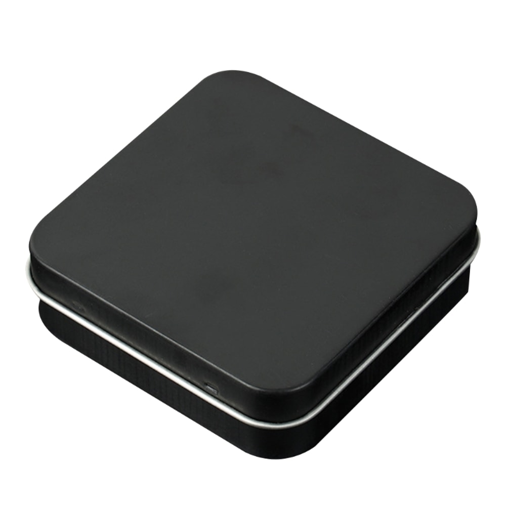 Durable Tin Storage Box Small Item Organizer Candy Container 5