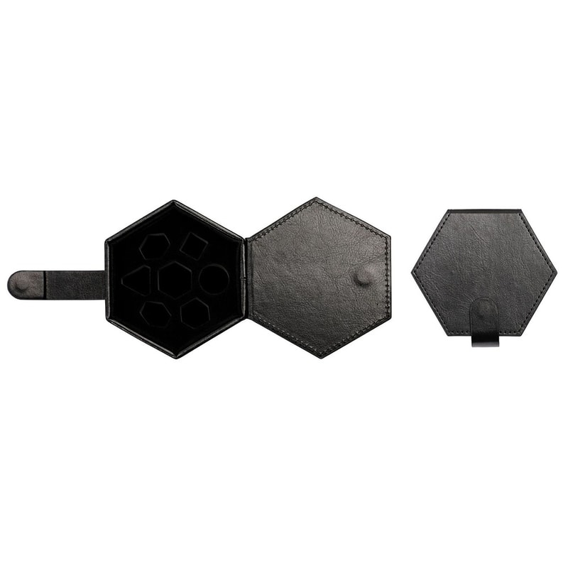 Premium PU Leather Dice Storage Bag Durable DND Dice Bag Dice Storage Case 8