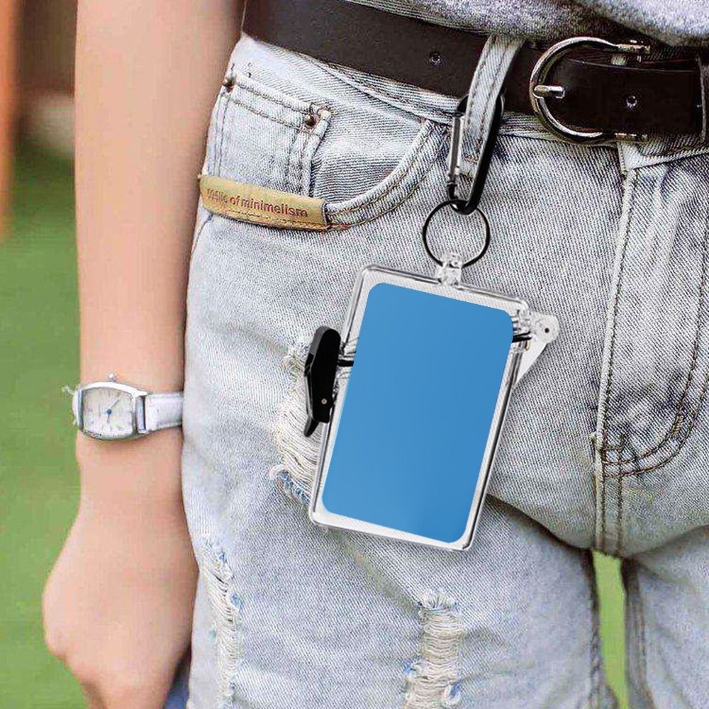 Waterproof Coin & Key Case Holder with Lanyard