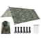 Ultra Light Camping Tarp Shelter Waterproof Camouflage Sun Shade For Hiking Beach 2