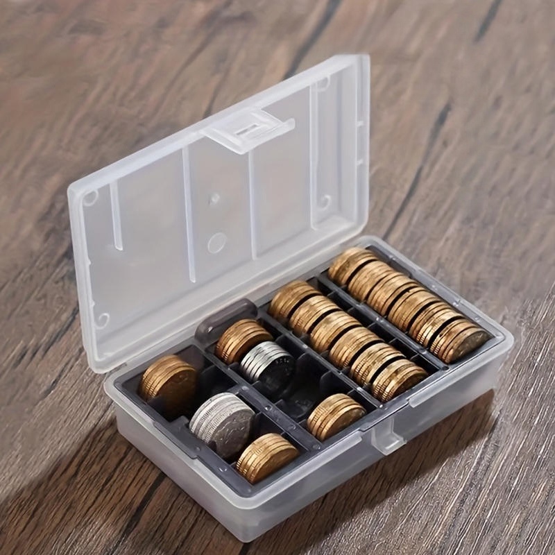 Premium Multifunctional Coin Storage Box With Blue Or Black Inner Case For Collectible Coins 5