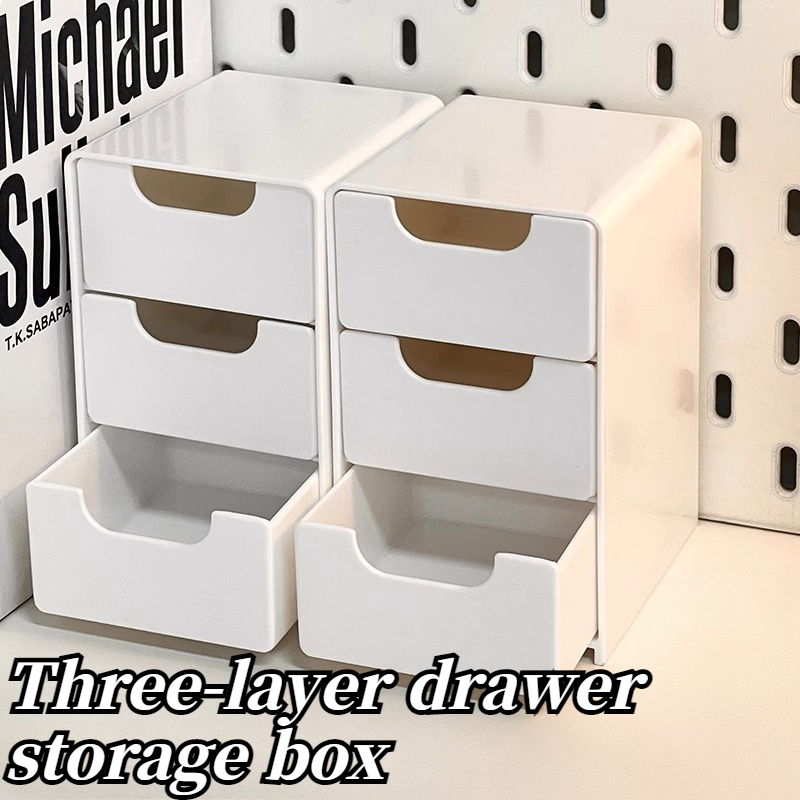 Compact Drawer Storage Organizer Desktop Storage Box Stationery Holder 2