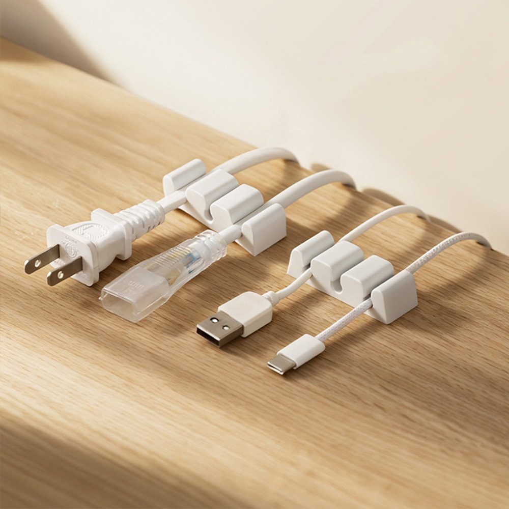 Silicone Desktop Cable Organizer USB Line Winder For Home Office 3