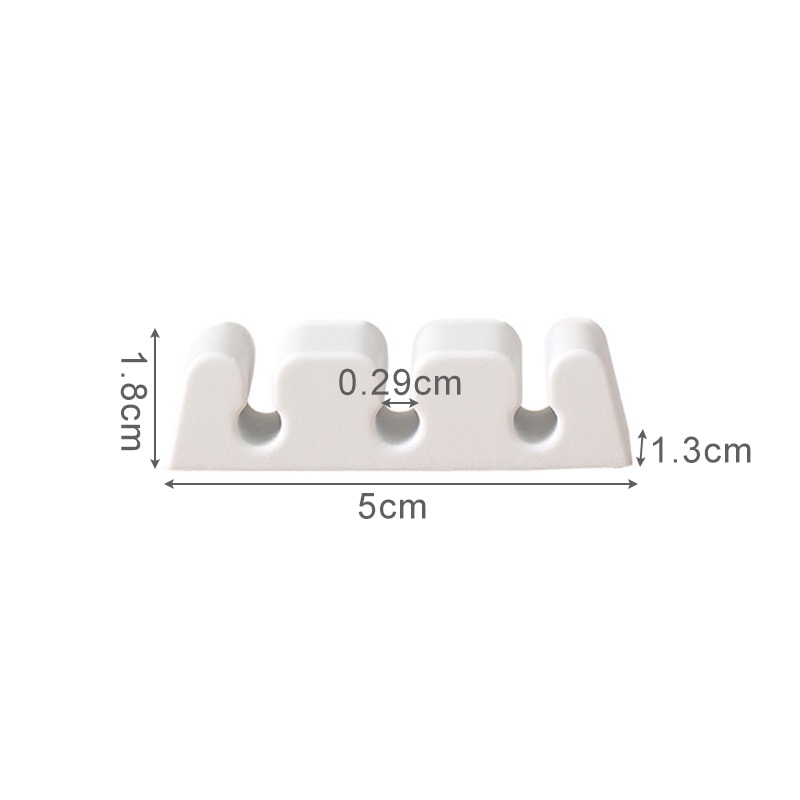 Silicone Desktop Cable Organizer USB Line Winder For Home Office 4