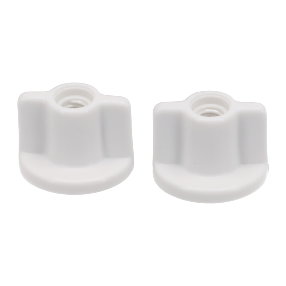 Durable Plastic Toilet Lid Rear Nut Replacement For Screws 3