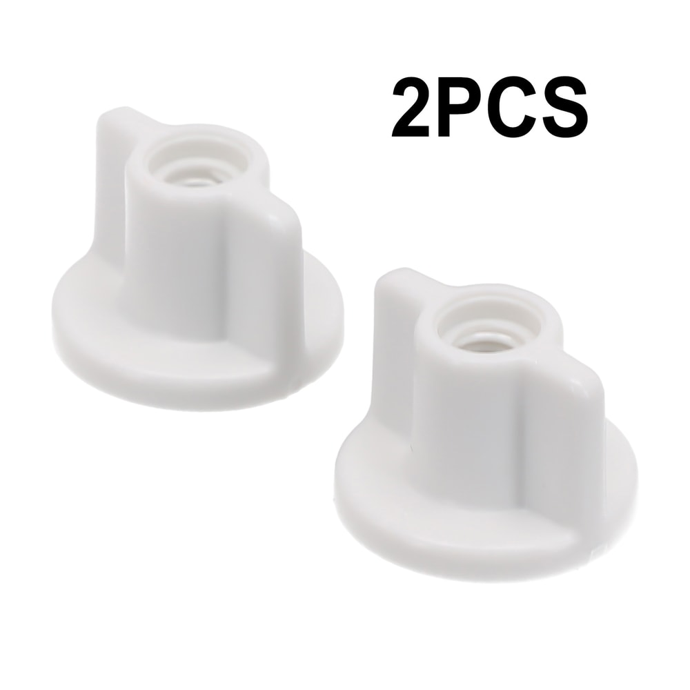 Durable Plastic Toilet Lid Rear Nut Replacement For Screws 4