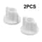 Durable Plastic Toilet Lid Rear Nut Replacement For Screws 4