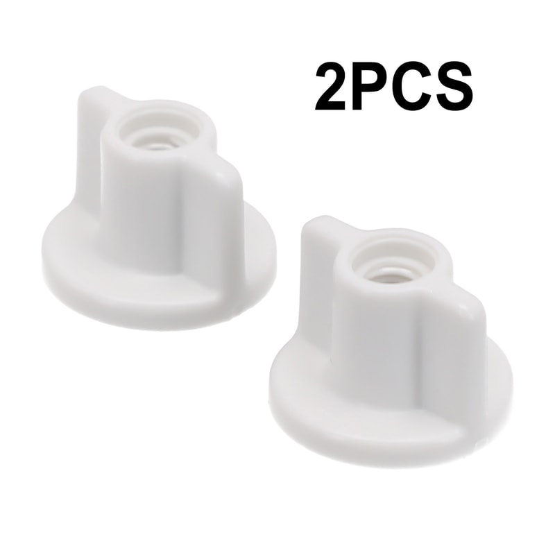 Durable Plastic Toilet Lid Rear Nut Replacement For Screws 4