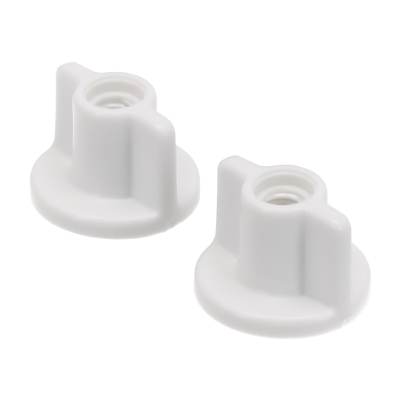 Durable Plastic Toilet Lid Rear Nut Replacement For Screws 5