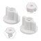 Durable Plastic Toilet Lid Rear Nut Replacement For Screws 6