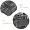 Premium Plastic Storage Basket With Folding Handles For Kitchen Bathroom Organizer 4