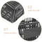Premium Plastic Storage Basket With Folding Handles For Kitchen Bathroom Organizer 4
