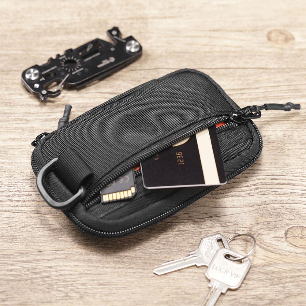 EDC Multi Tool Organizer Wallet Pouch For Cards Keys 5