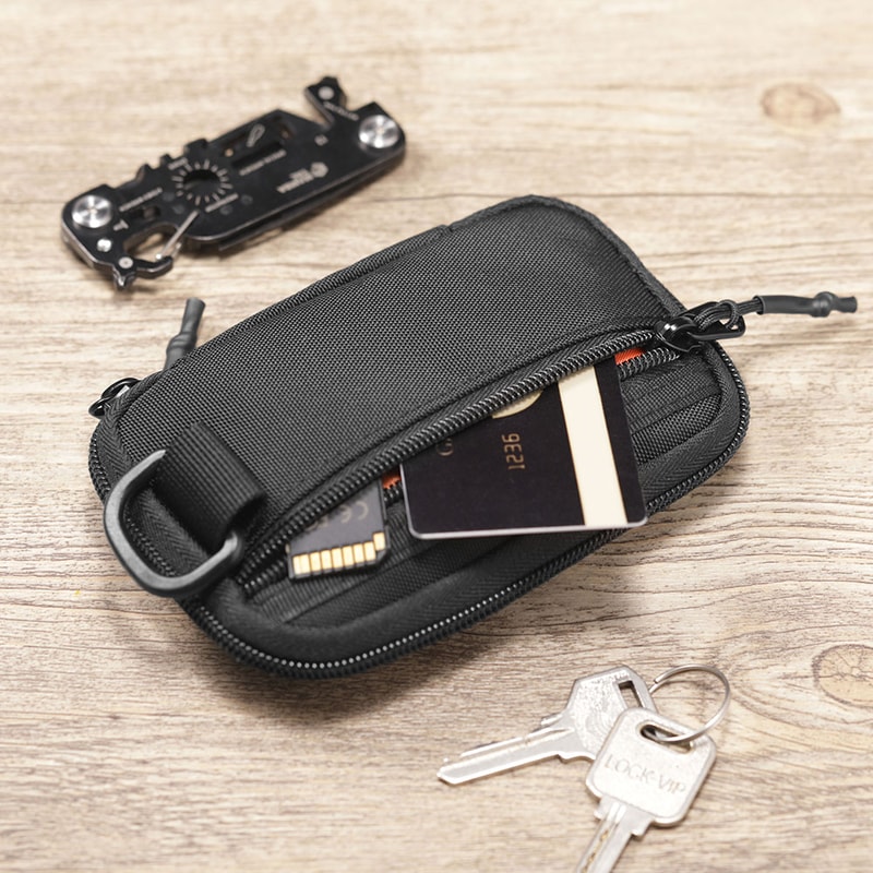 EDC Multi Tool Organizer Wallet Pouch For Cards Keys 5