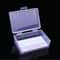 Mini Clear Plastic Storage Box For Jewelry ID Cards Dustproof Organizer 0
