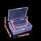 Mini Clear Plastic Storage Box For Jewelry ID Cards Dustproof Organizer 2
