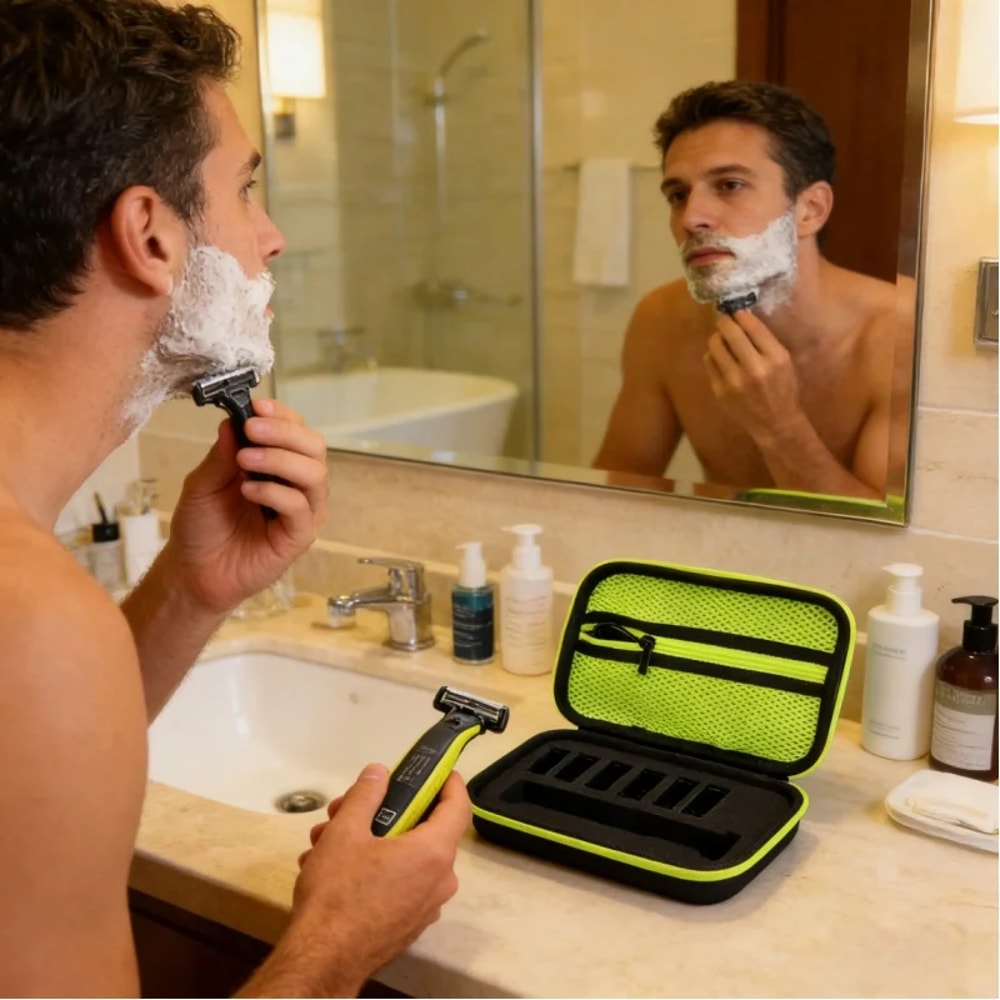 Household EVA Storage Bag Shockproof Dustproof Organizer For OneBlade Small Gadgets 5