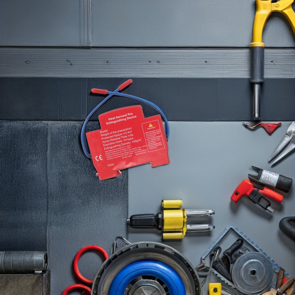 Car Fire Extinguisher Compact Engine Home Safety Protection 0