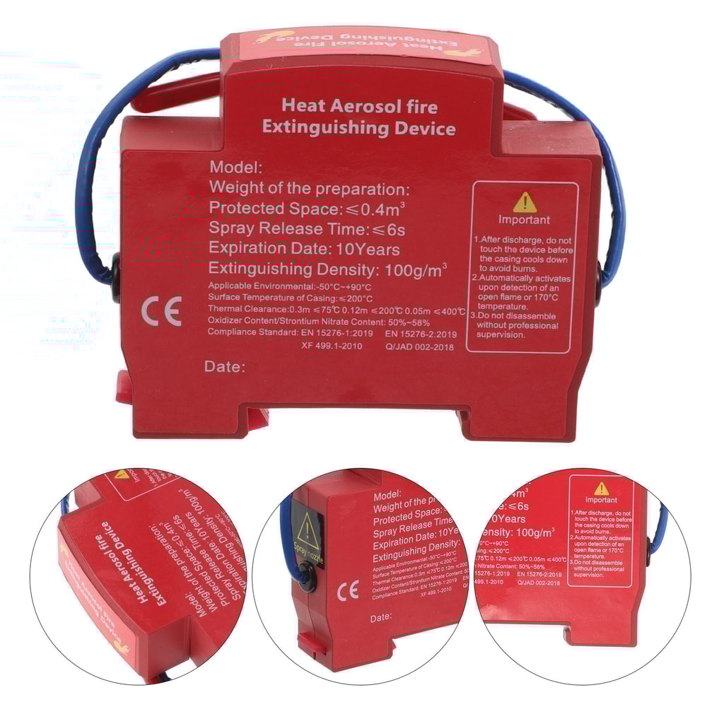 Car Fire Extinguisher Compact Engine Home Safety Protection 4