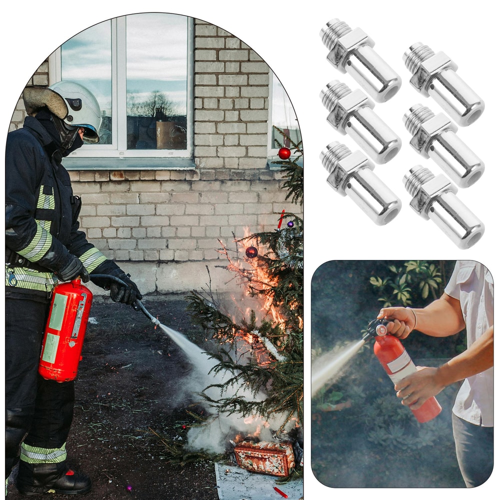 Water Mist Spray Fire Extinguisher Nozzle Replacement Kit Easy Install Durable Fire Safety Accessor 4