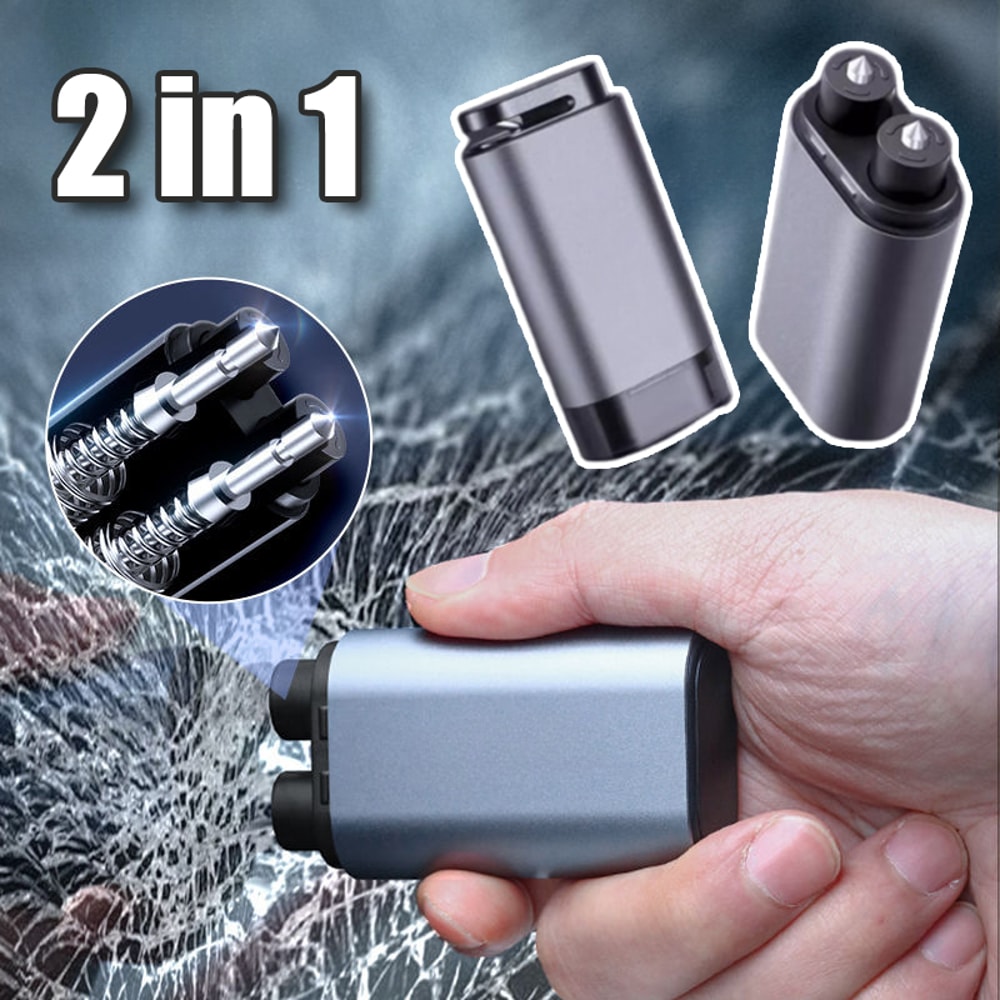 Car Emergency Escape Hammer With Window Breaker Seat Belt Cutter 0