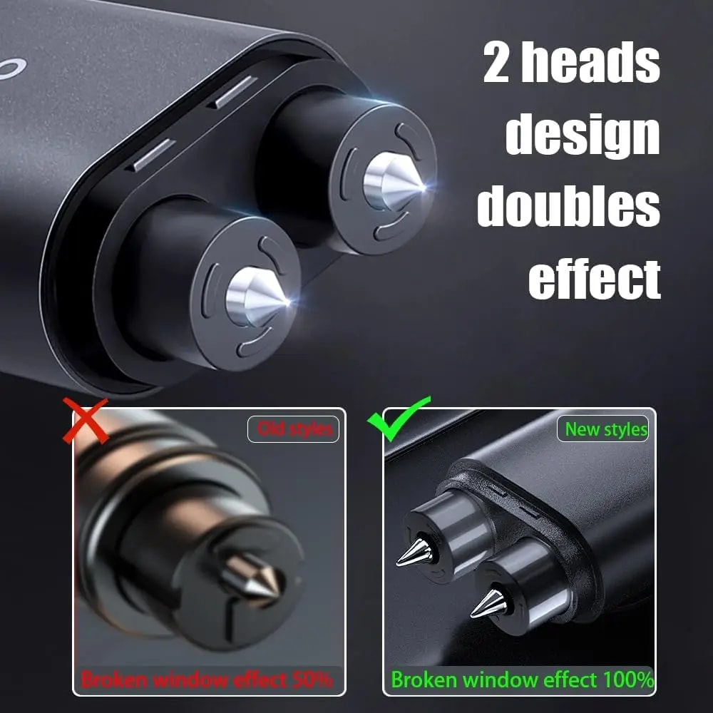 Car Emergency Escape Hammer With Window Breaker Seat Belt Cutter 3