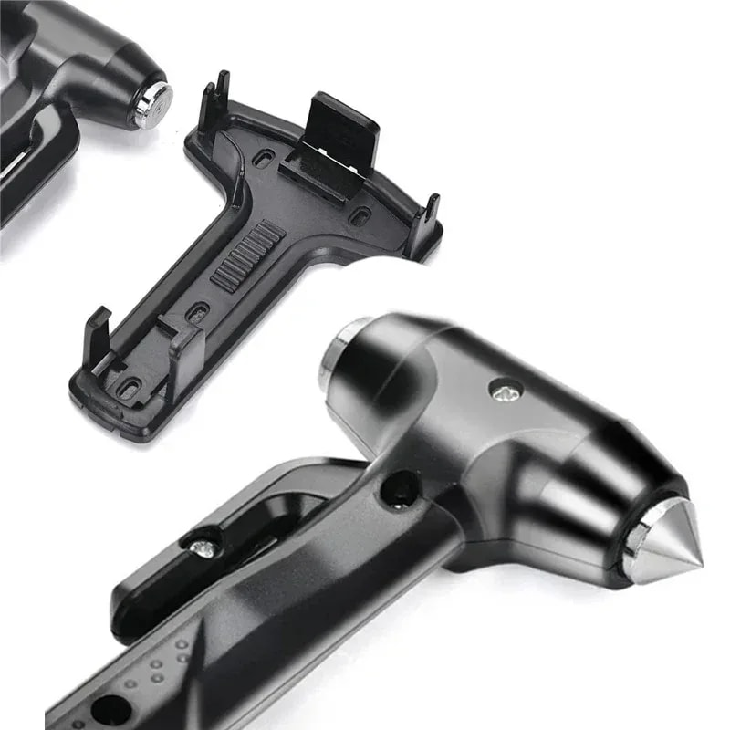 Emergency Car Safety Hammer With Window Breaker Seat Belt Cutter 3