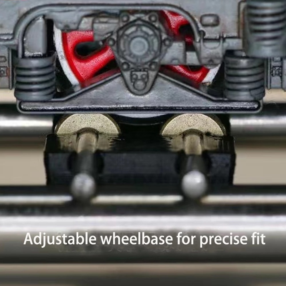 Precision HO Scale Train Test Stand With Rollers Bearings 4