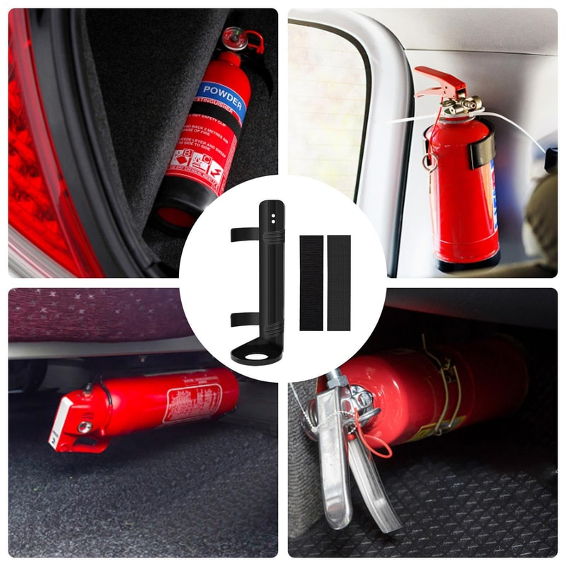 Adjustable Fire Extinguisher Mount For Cars Durable Bracket Holder 1