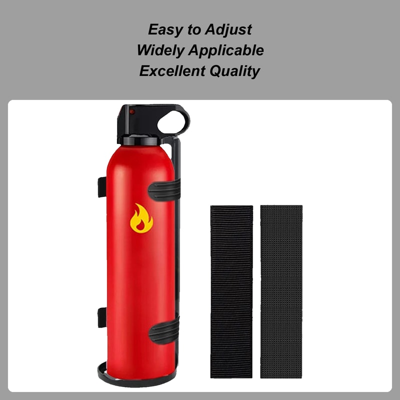 Adjustable Fire Extinguisher Mount For Cars Durable Bracket Holder 2