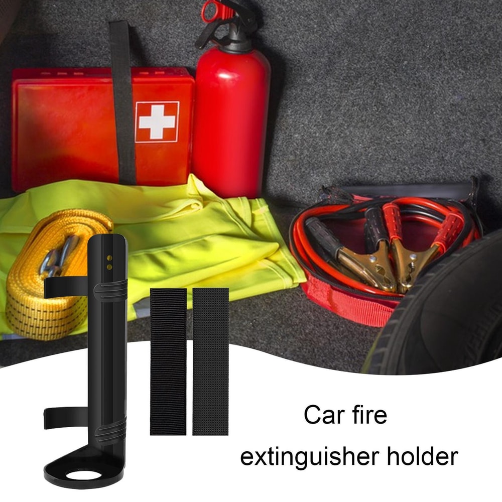 Adjustable Fire Extinguisher Mount For Cars Durable Bracket Holder 3