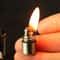 Mini Retro Kerosene Pocket Lighter Portable Fingertip Flame 0