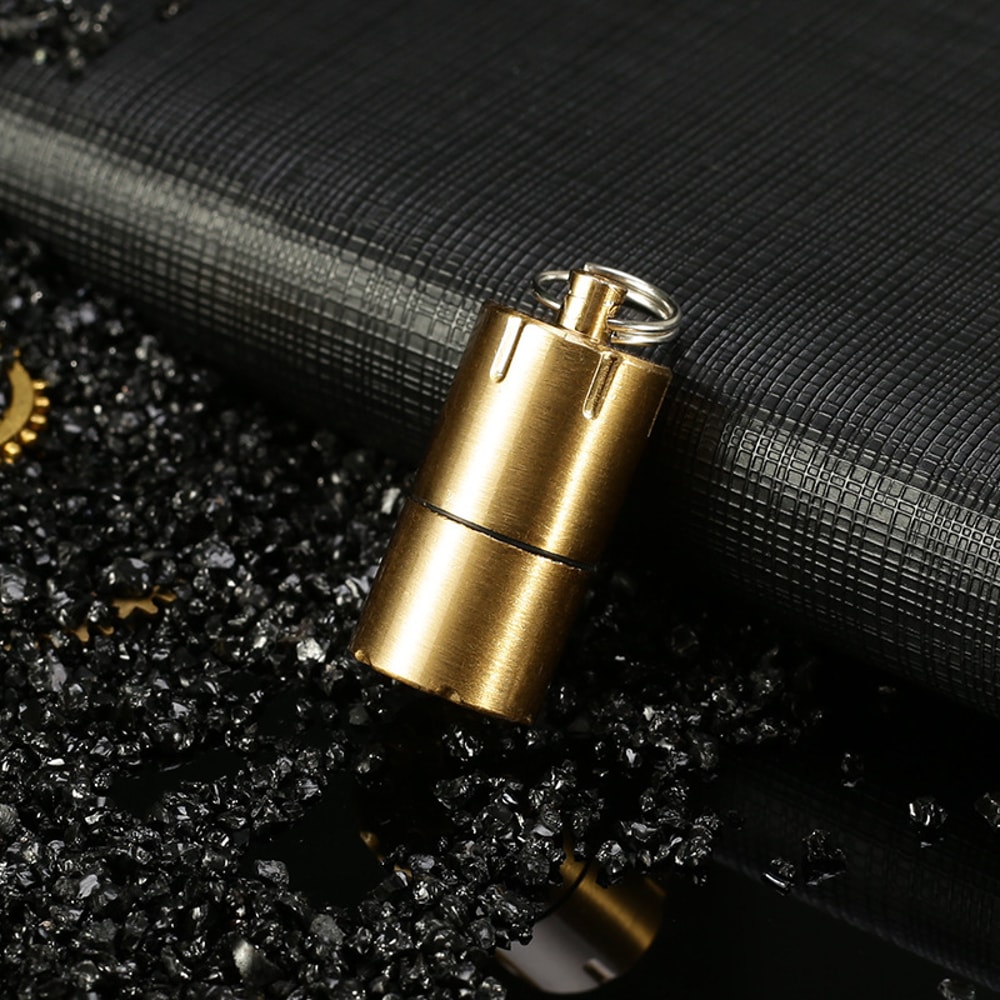 Mini Retro Kerosene Pocket Lighter Portable Fingertip Flame 6