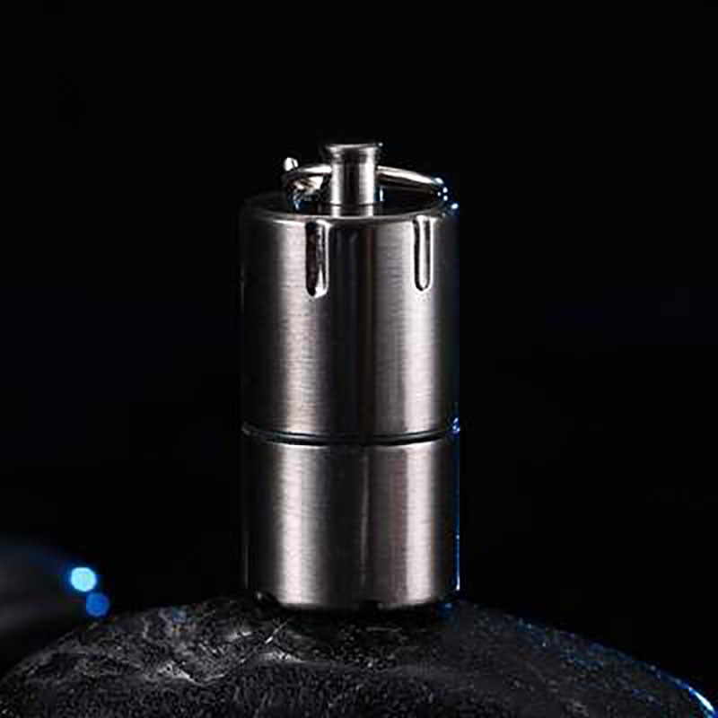 Mini Retro Kerosene Pocket Lighter Portable Fingertip Flame 8