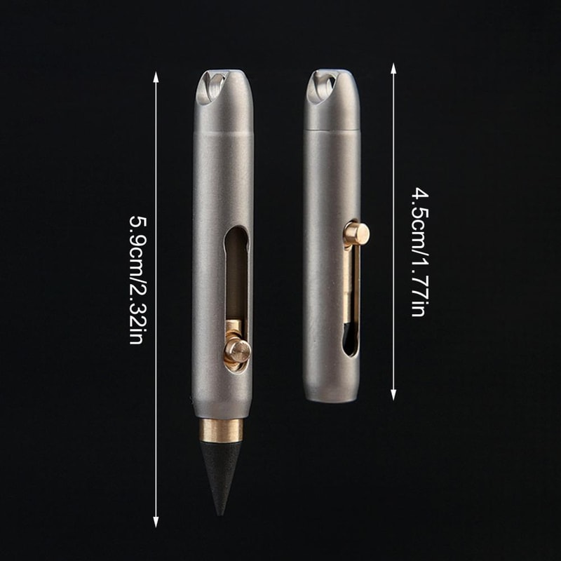 Eternal Mini Titanium Pen EDC Ballpoint Pencil 4