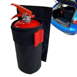 car fire extinguisher organizer with durable trunk storage & mount