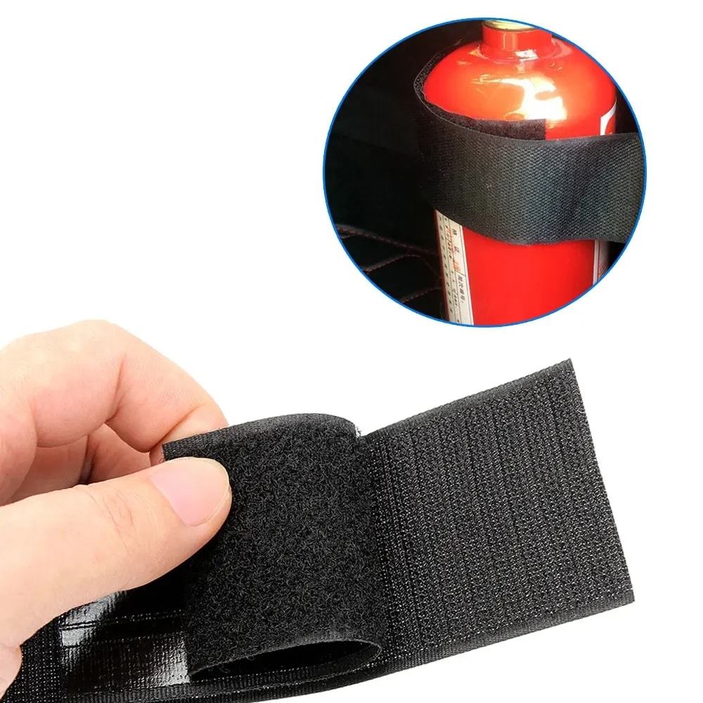 Heavy Duty Car Trunk Organizer Fire Extinguisher Fixing Belt 2