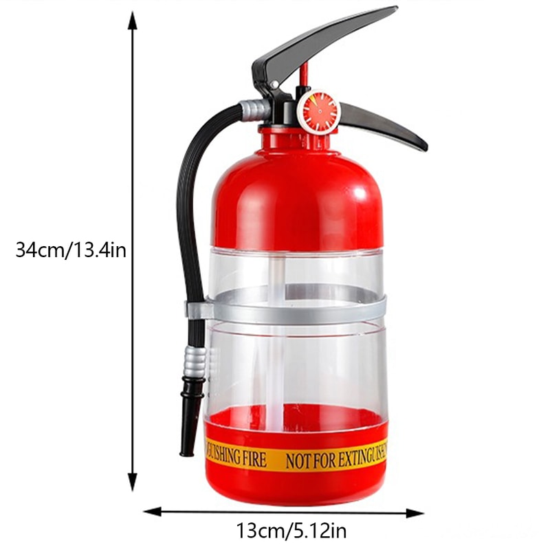 Creative Fire Extinguisher Beer Wine Dispenser Party Bar Accessory 4