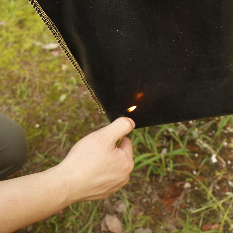 Portable Fireproof Bag For Charcoal Disposal Heat Resistant Camping Bag 2