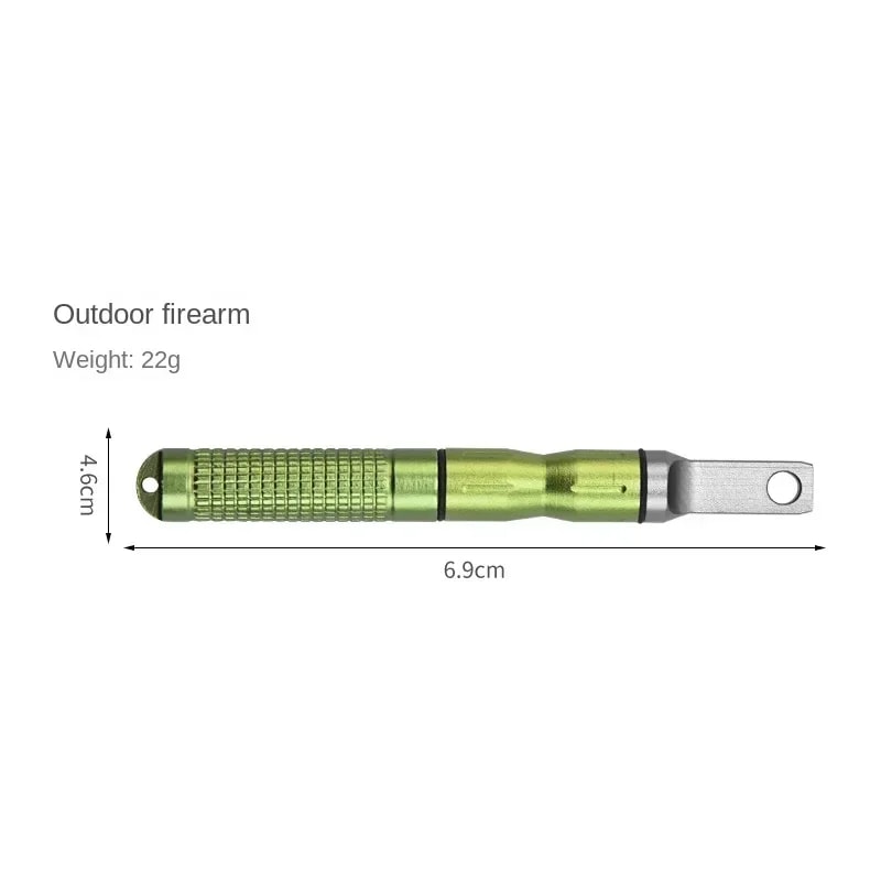 Compact Waterproof Survival Lighter Portable Outdoor Adventure Tool 2