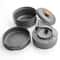 Titanium Camping Cookware Set Lightweight Pot, Pan & Kettle for Hiking