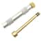 Brass Survival Fire Starter Tube With Outdoor Igniter Piston 2