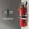 Professional Fire Extinguisher Wall Mount Rack Sturdy Fire Safety Holder