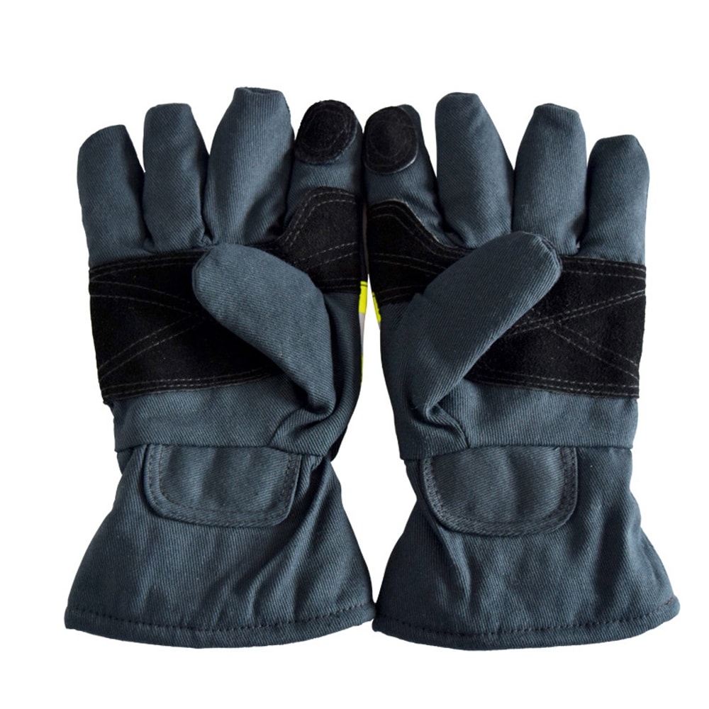 Firefighting Gloves Heat Resistant Flame Retardant For Emergency Rescue 2