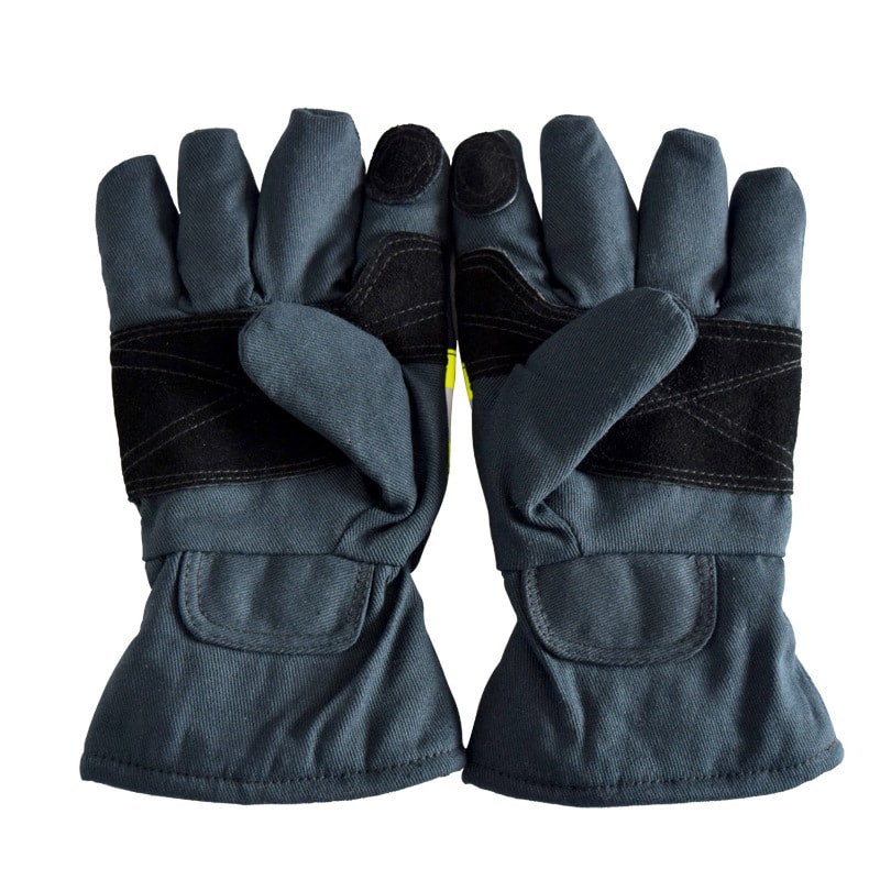 Firefighting Gloves Heat Resistant Flame Retardant For Emergency Rescue 2