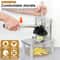 Stainless Steel French Fry Cutter Vegetable Chopper With Replacement Blades 3